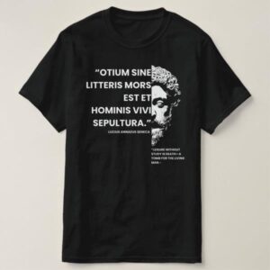 Latince: “OTIUM SINE LITTERIS MORS EST ET HOMINIS VIVI SEPULTURA.” İngilizcesi “LEISURE WITHOUT STUDY IS DEATH—A TOMB FOR THE LIVING MAN.” limeartdesign